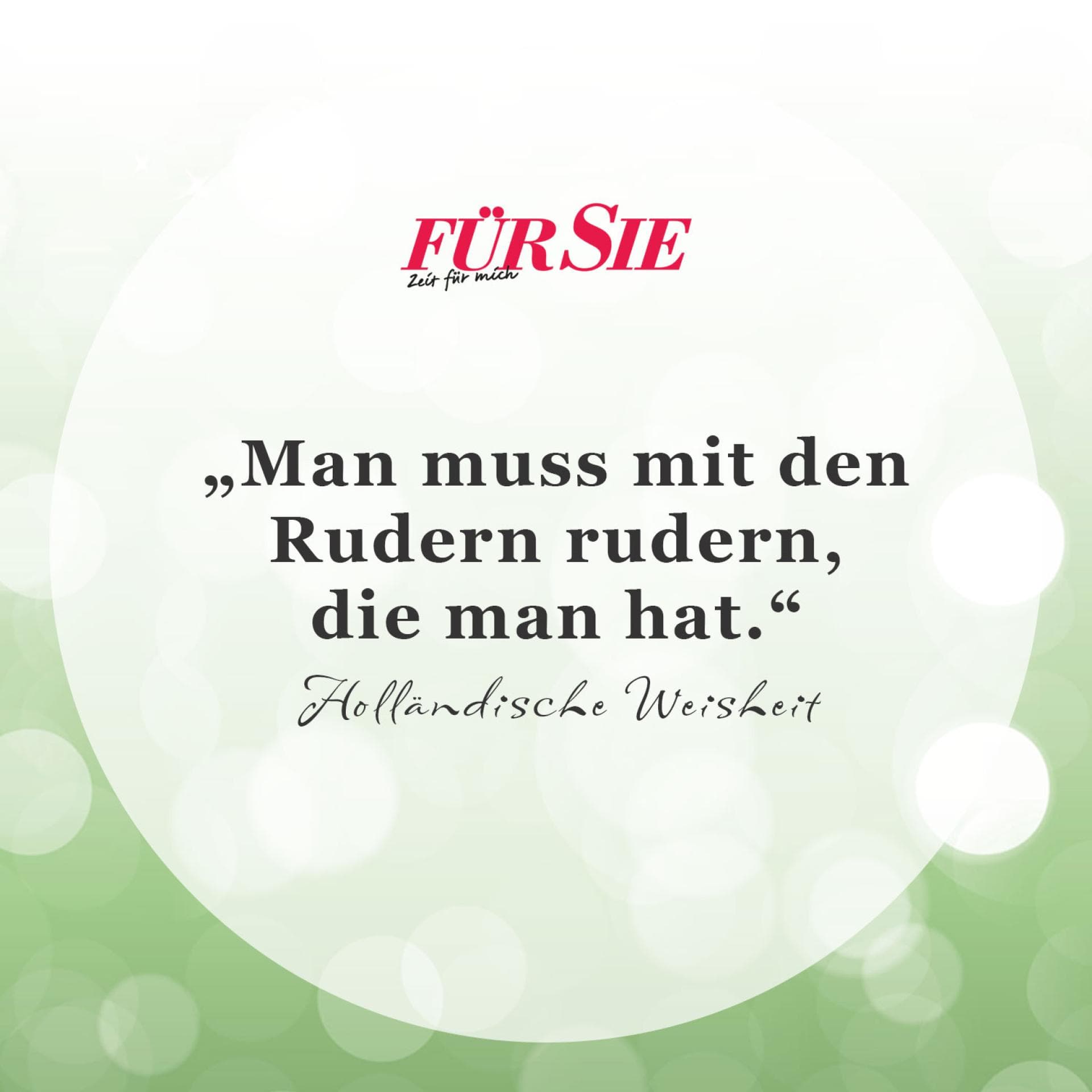 Der Spruch des Tages für den Januar