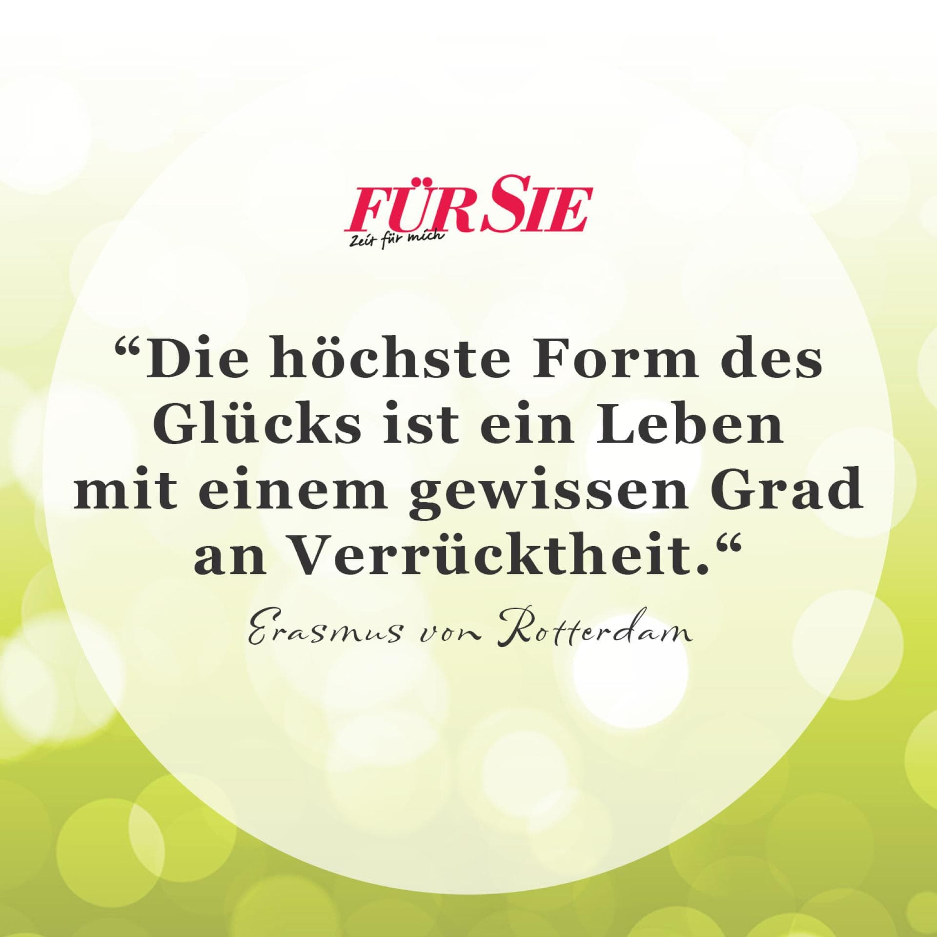 Unser Spruch des Tages für den 14. Mai