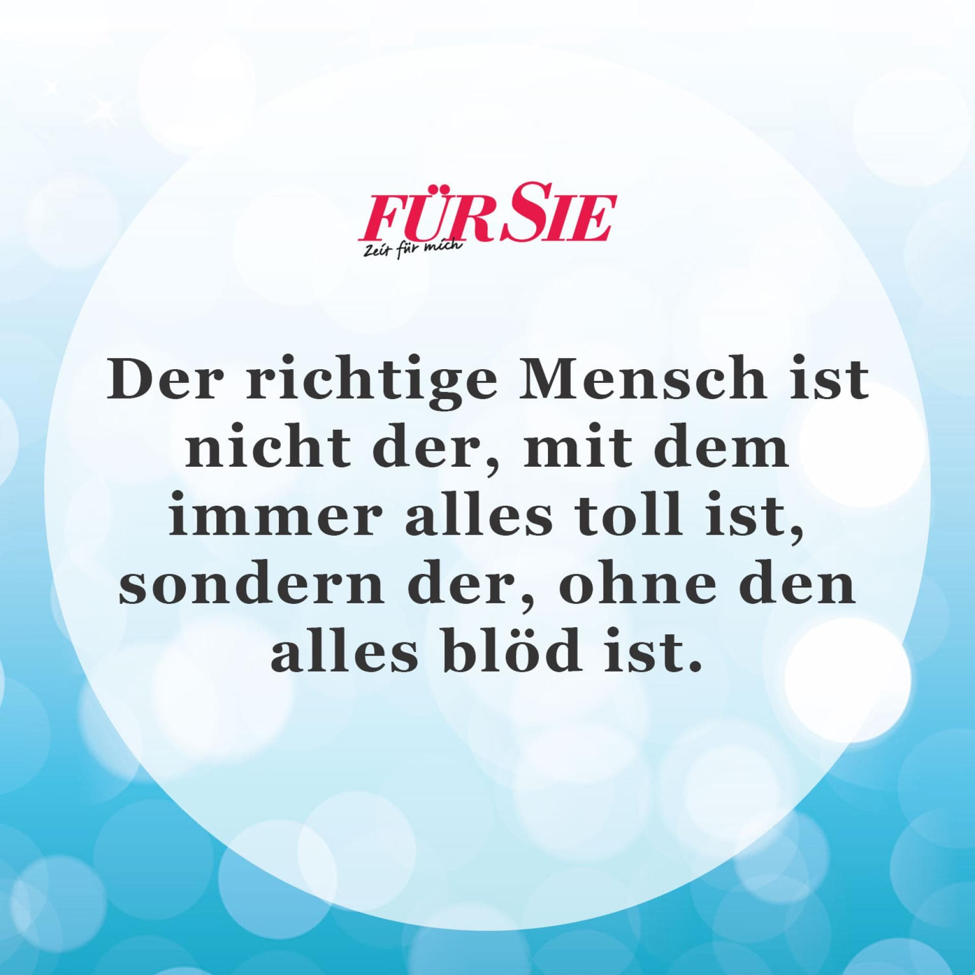 Unser Spruch des Tages für den 15. Mai