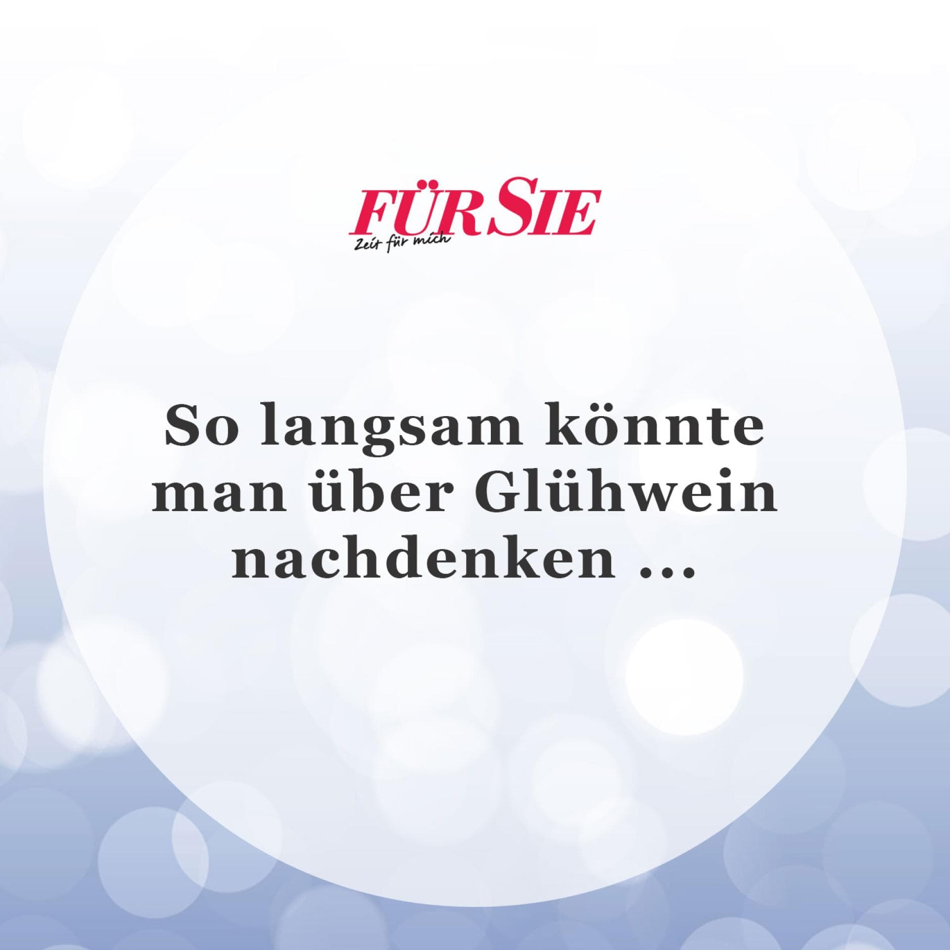Unser Spruch des Tages für den 15. November