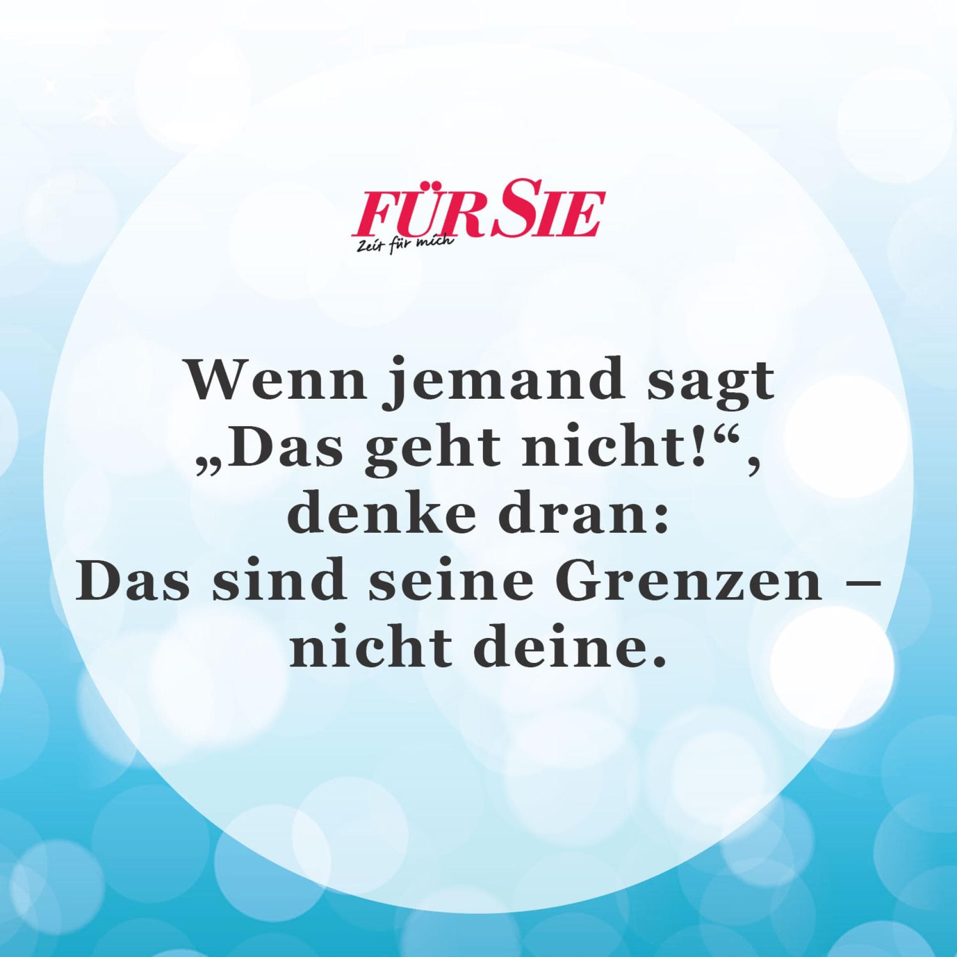 Spruch des Tages für den 16. April Spruch des Tages für den 16. April