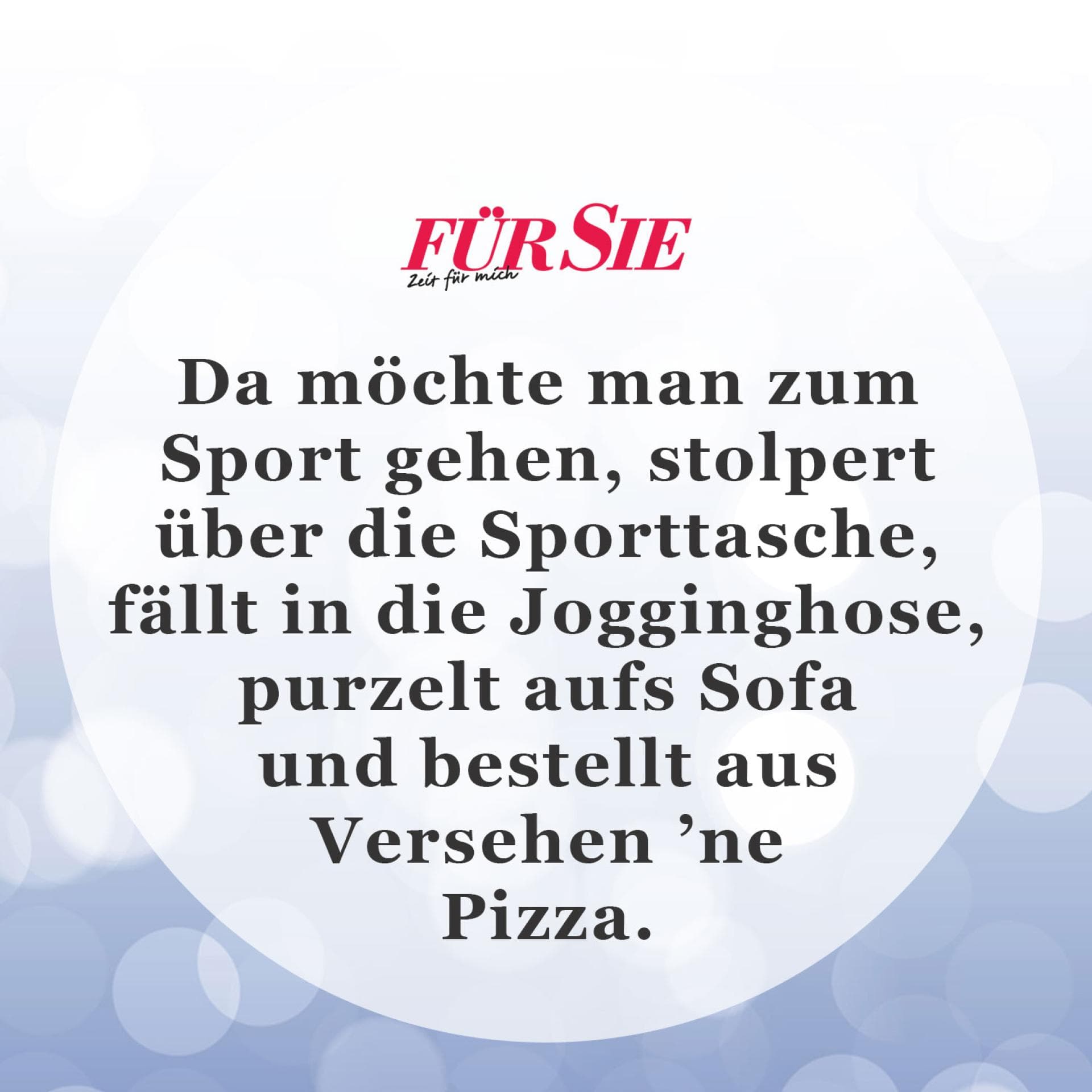 Der Spruch des Tages für den Januar