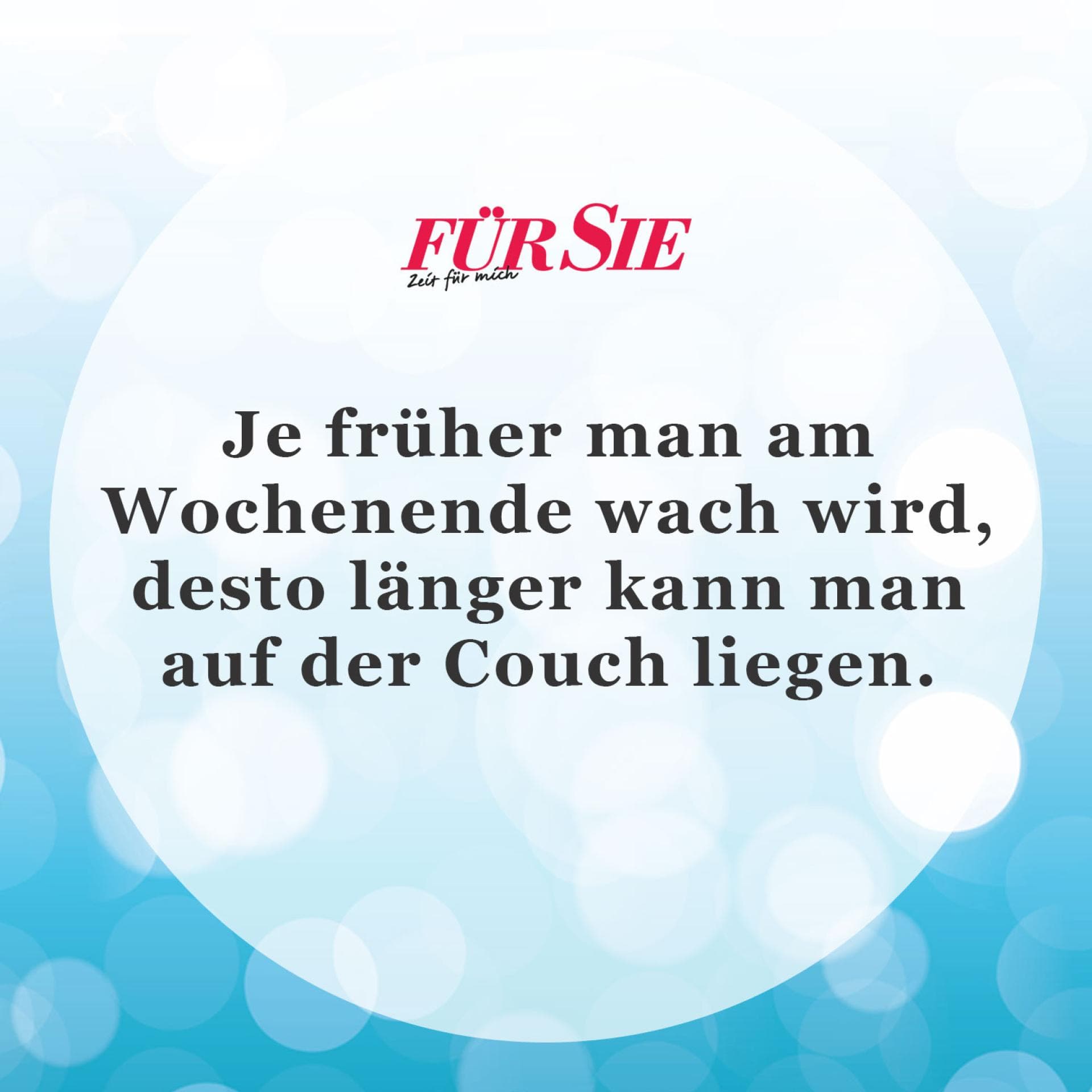 Der Spruch des Tages für den Januar