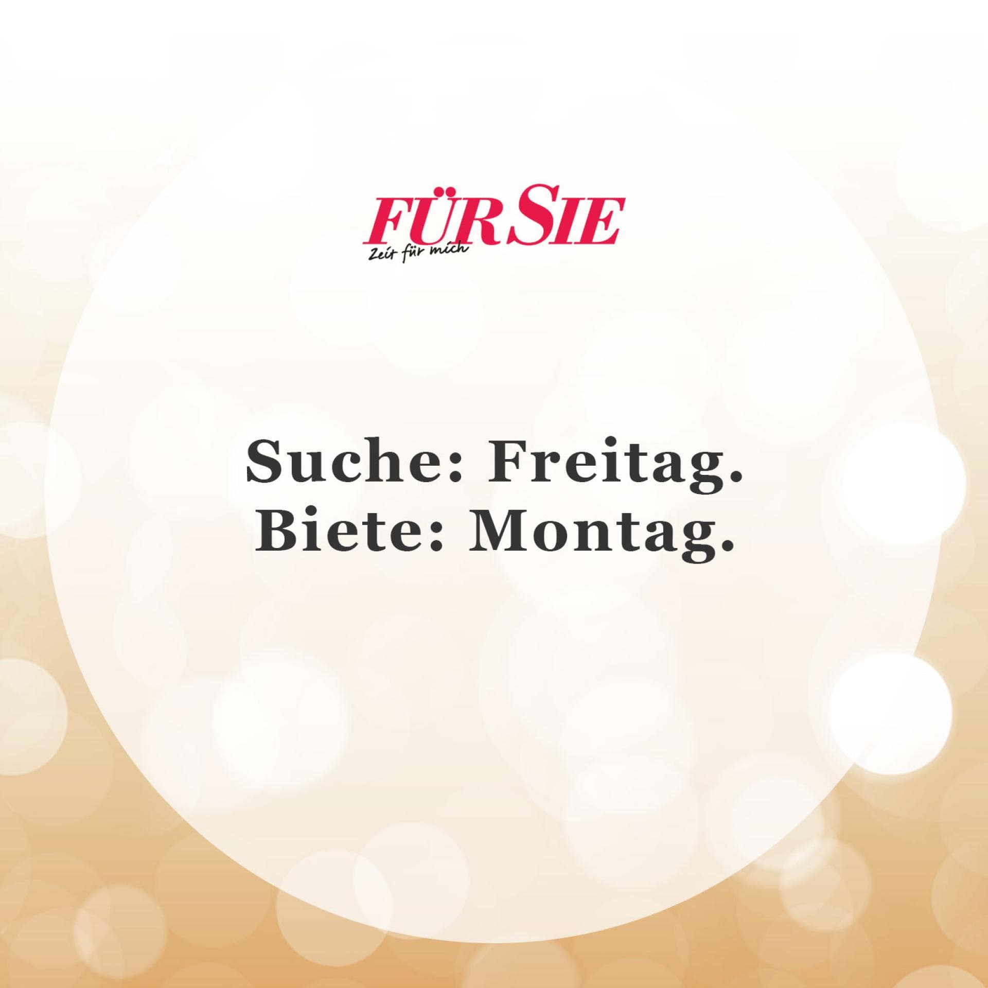 Unser Spruch des Tages für den 18. November