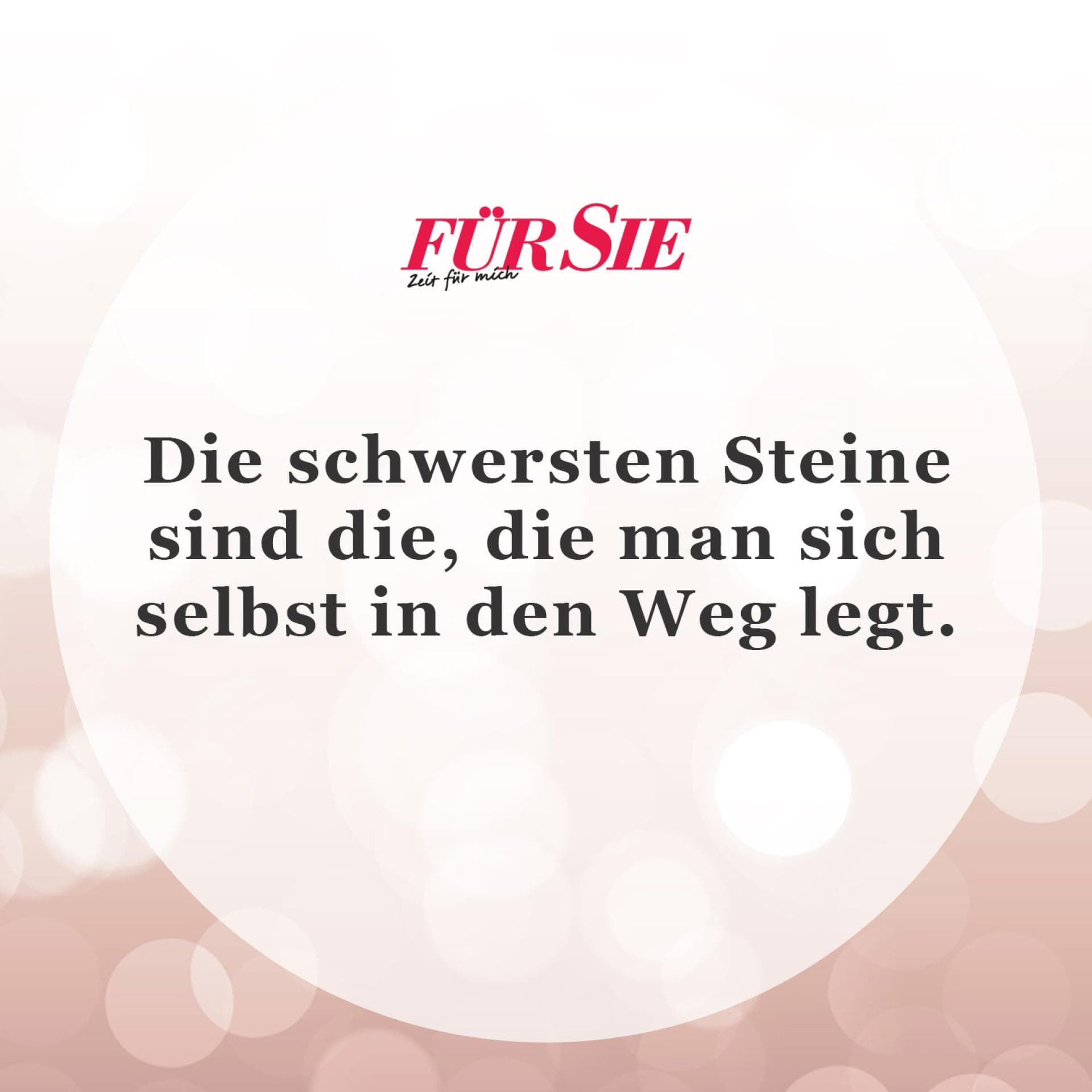 Unser Spruch des Tages für den 19. Mai