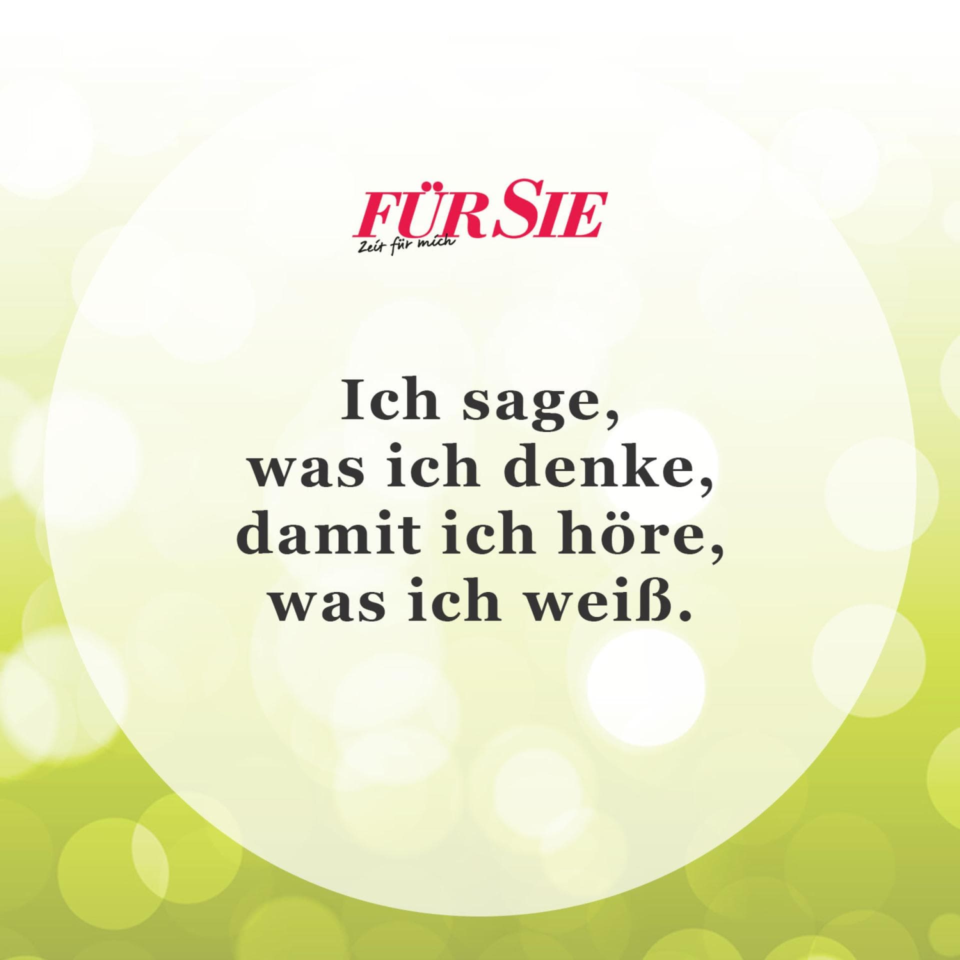 Unser Spruch des Tages für den 2. November