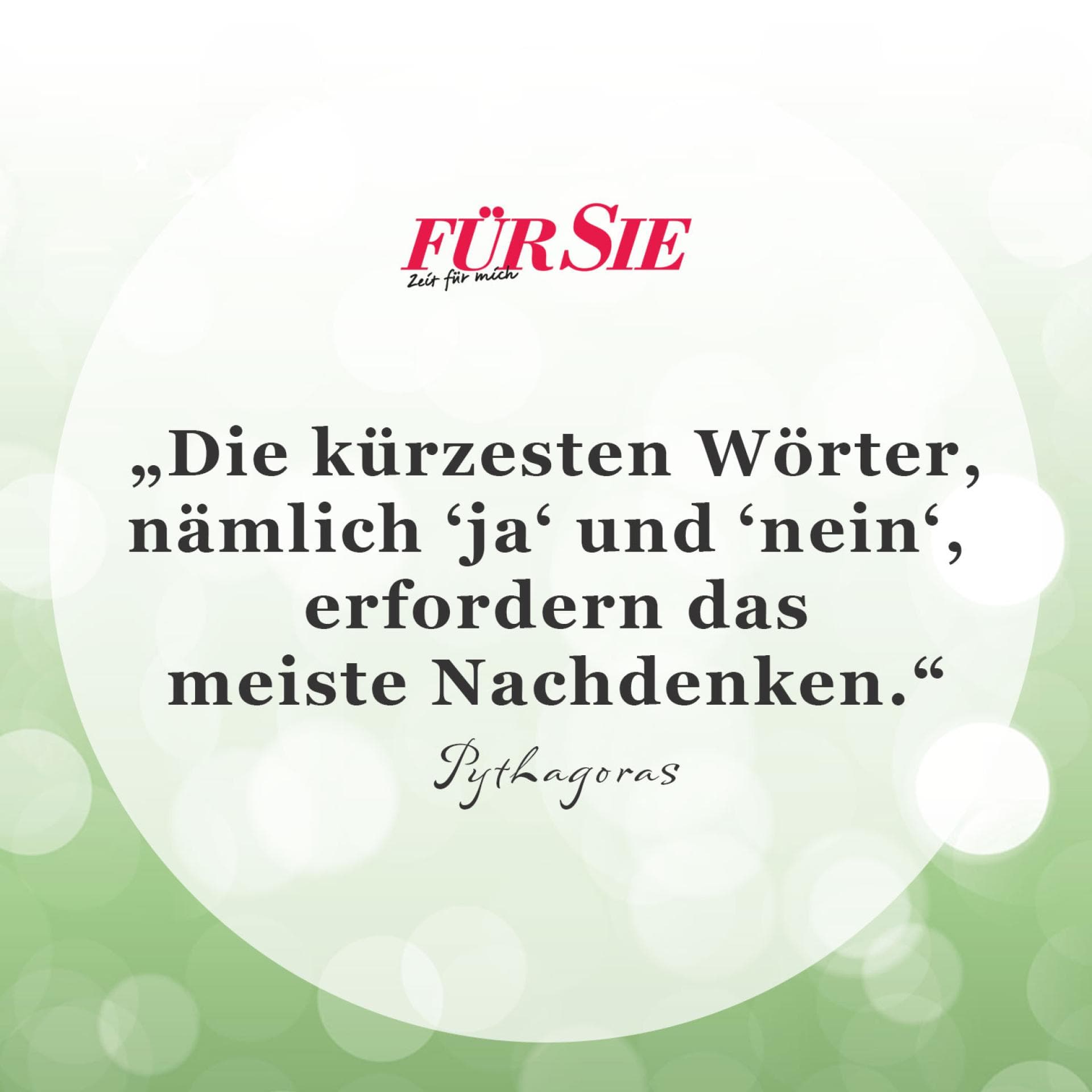 Der Spruch des Tages für den Januar