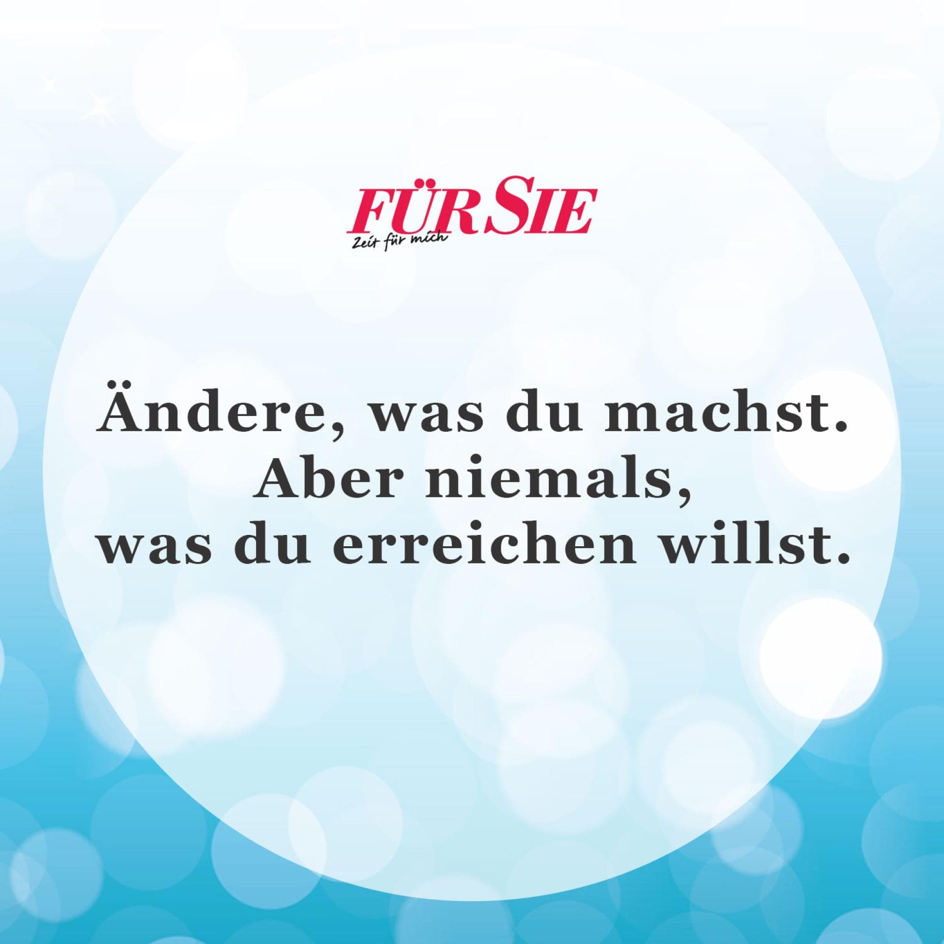 Spruch des Tages für den 25. Januar