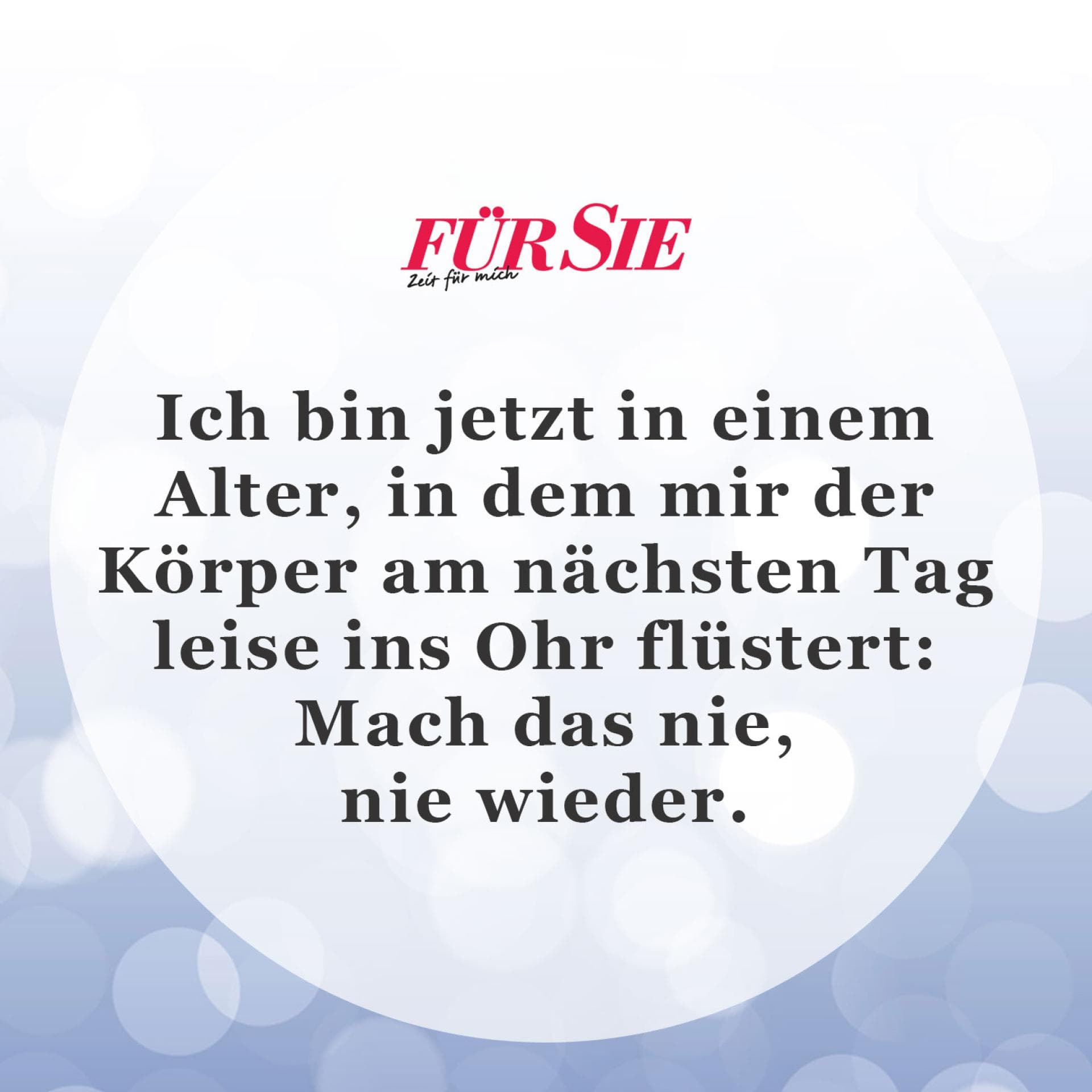 Der Spruch des Tages für den Januar