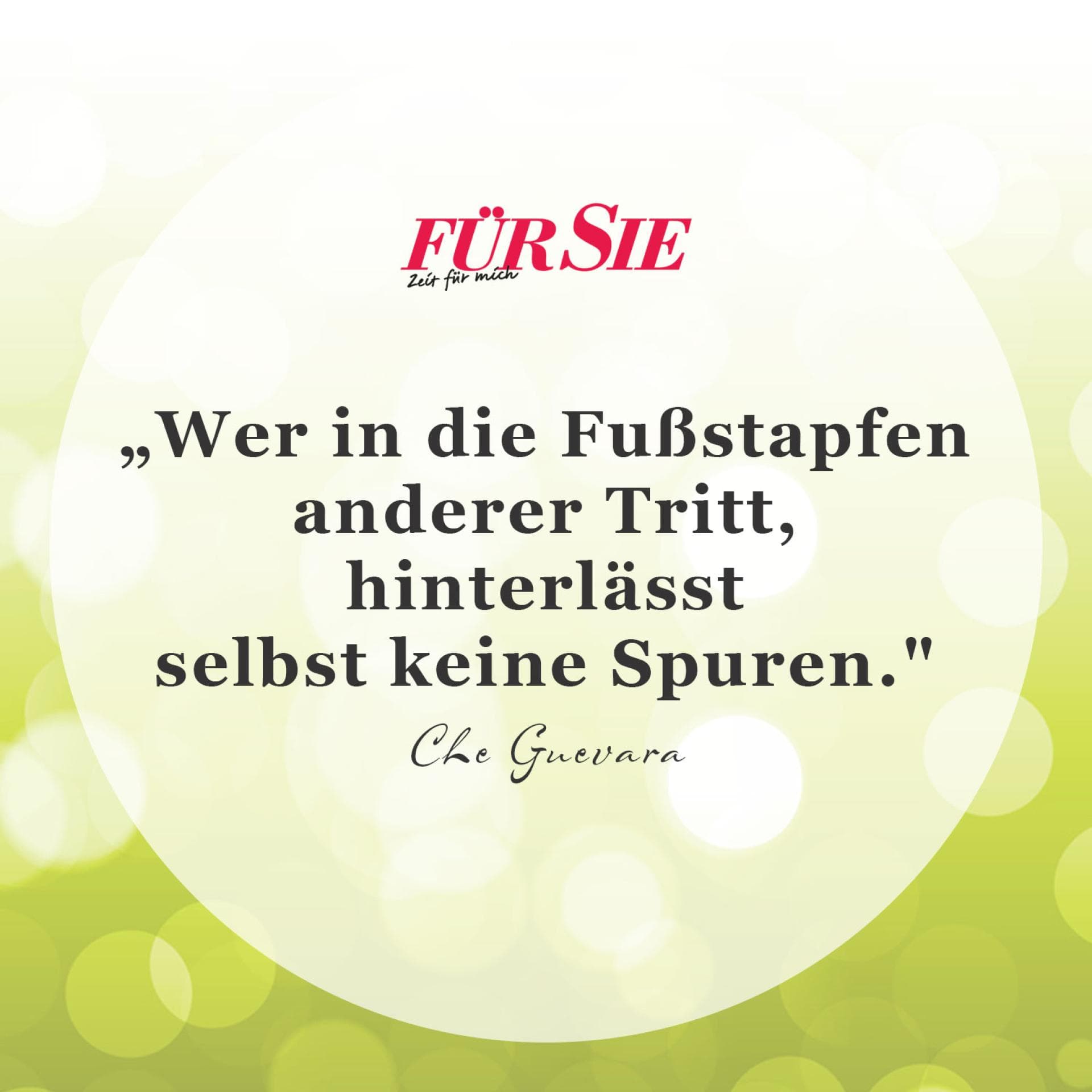 Der Spruch des Tages für den Januar
