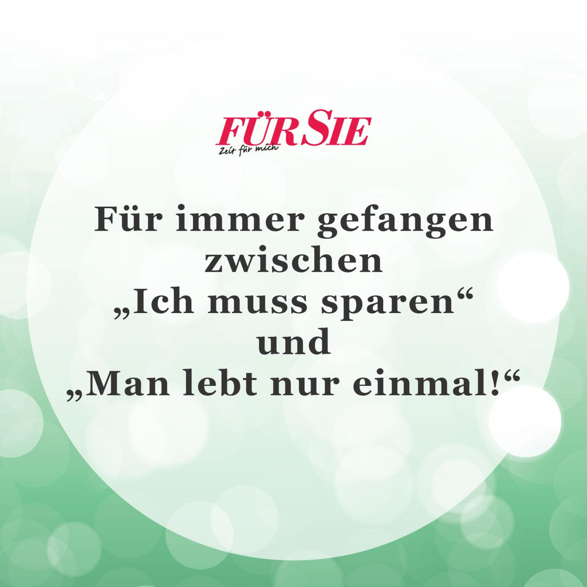 Der Spruch des Tages für den Januar