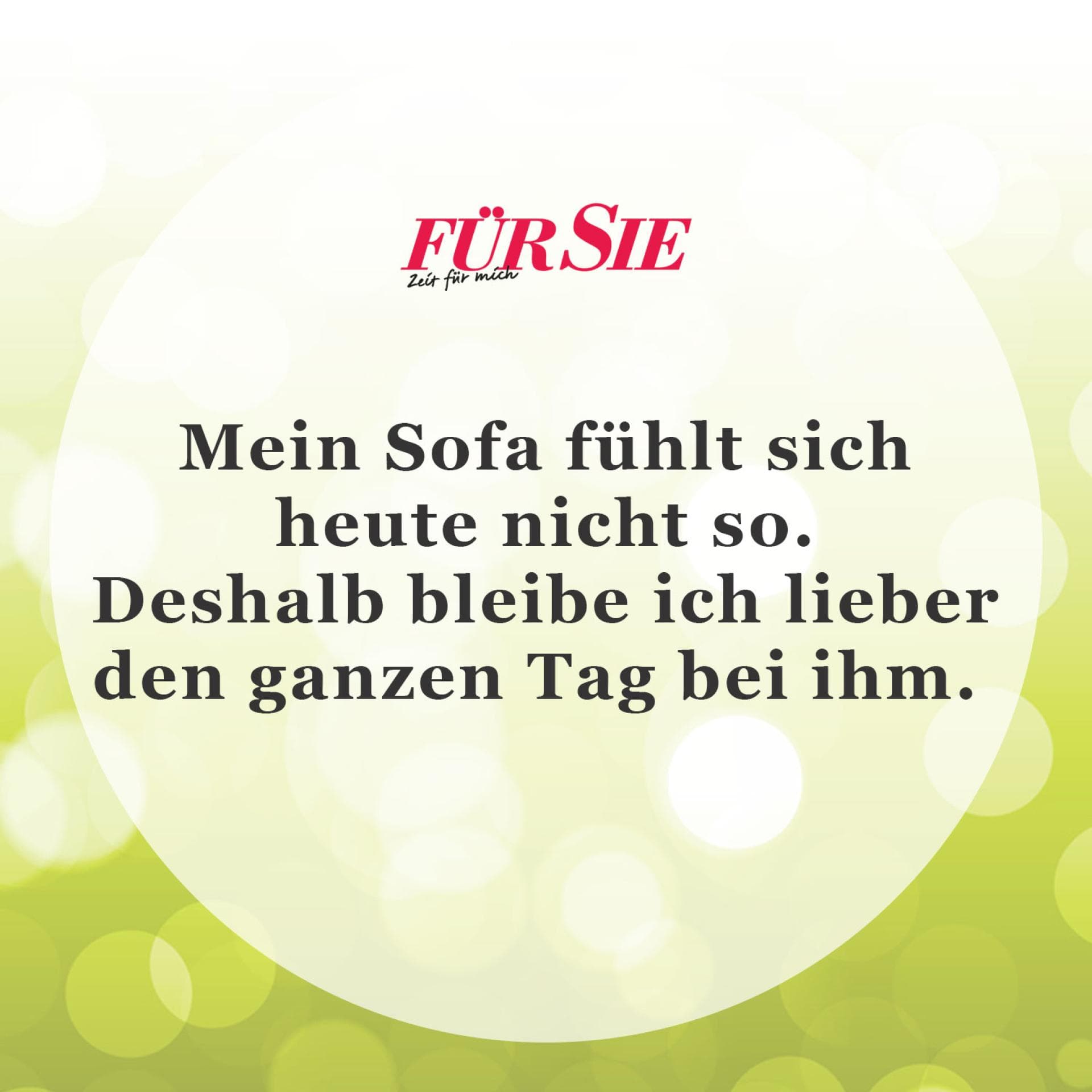 Spruch des Tages für den 8. April Spruch des Tages für den 8. April