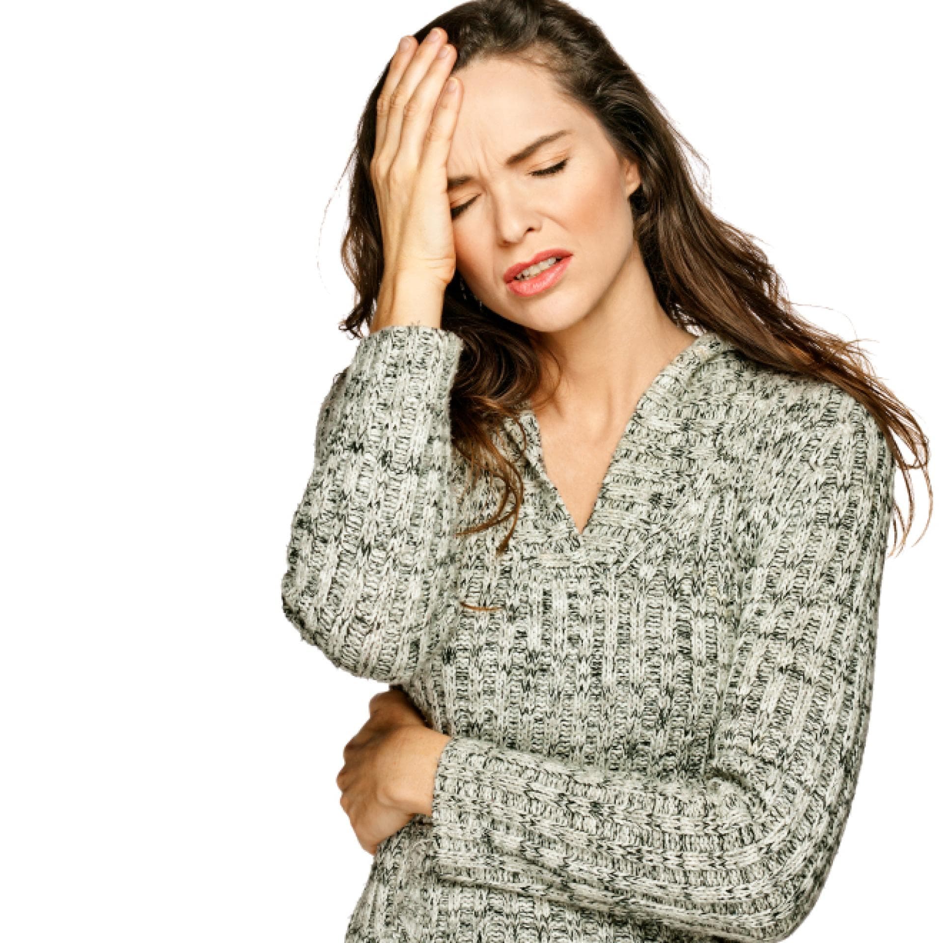 Frau im Stress