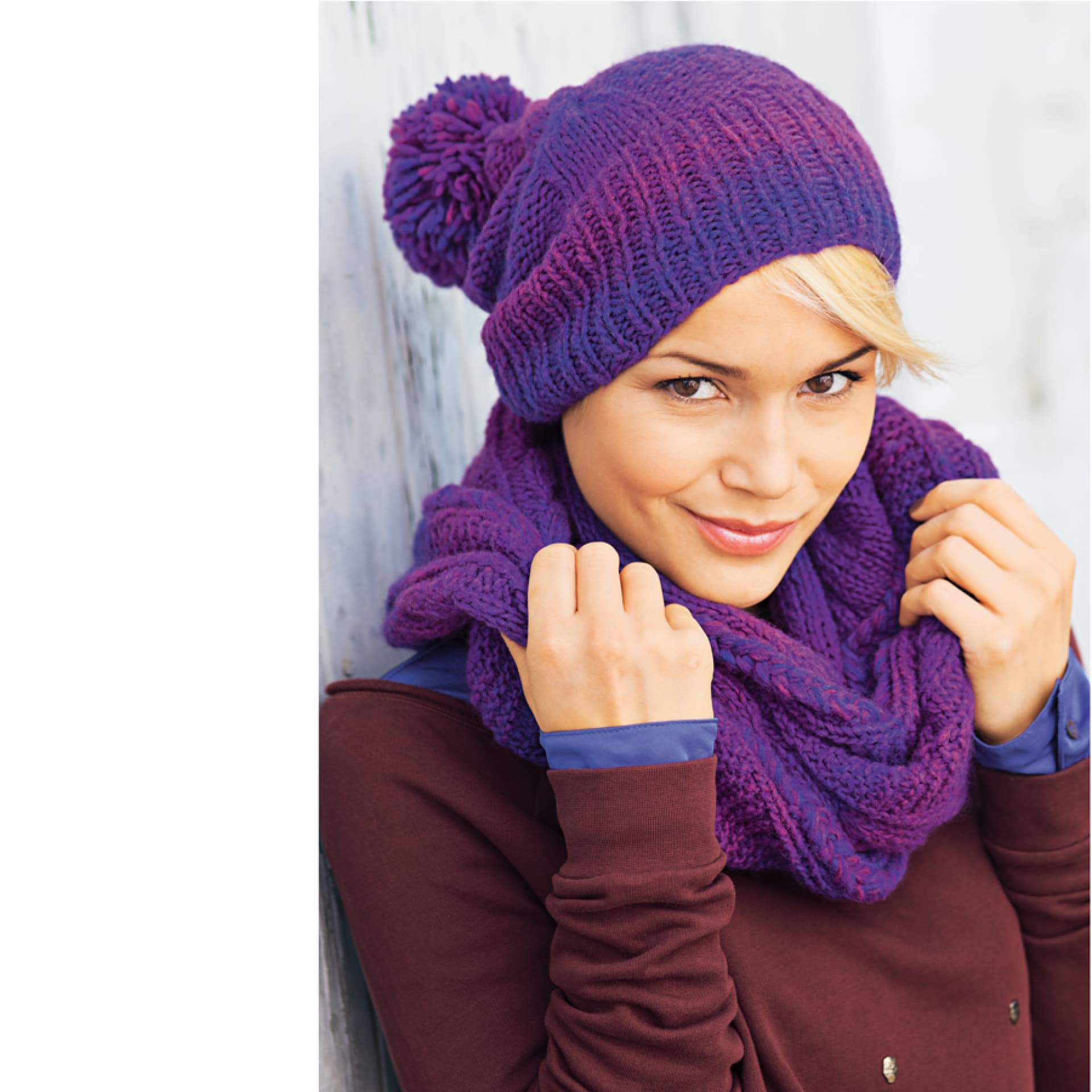 Strickanleitung: Mütze und Loop-Schal