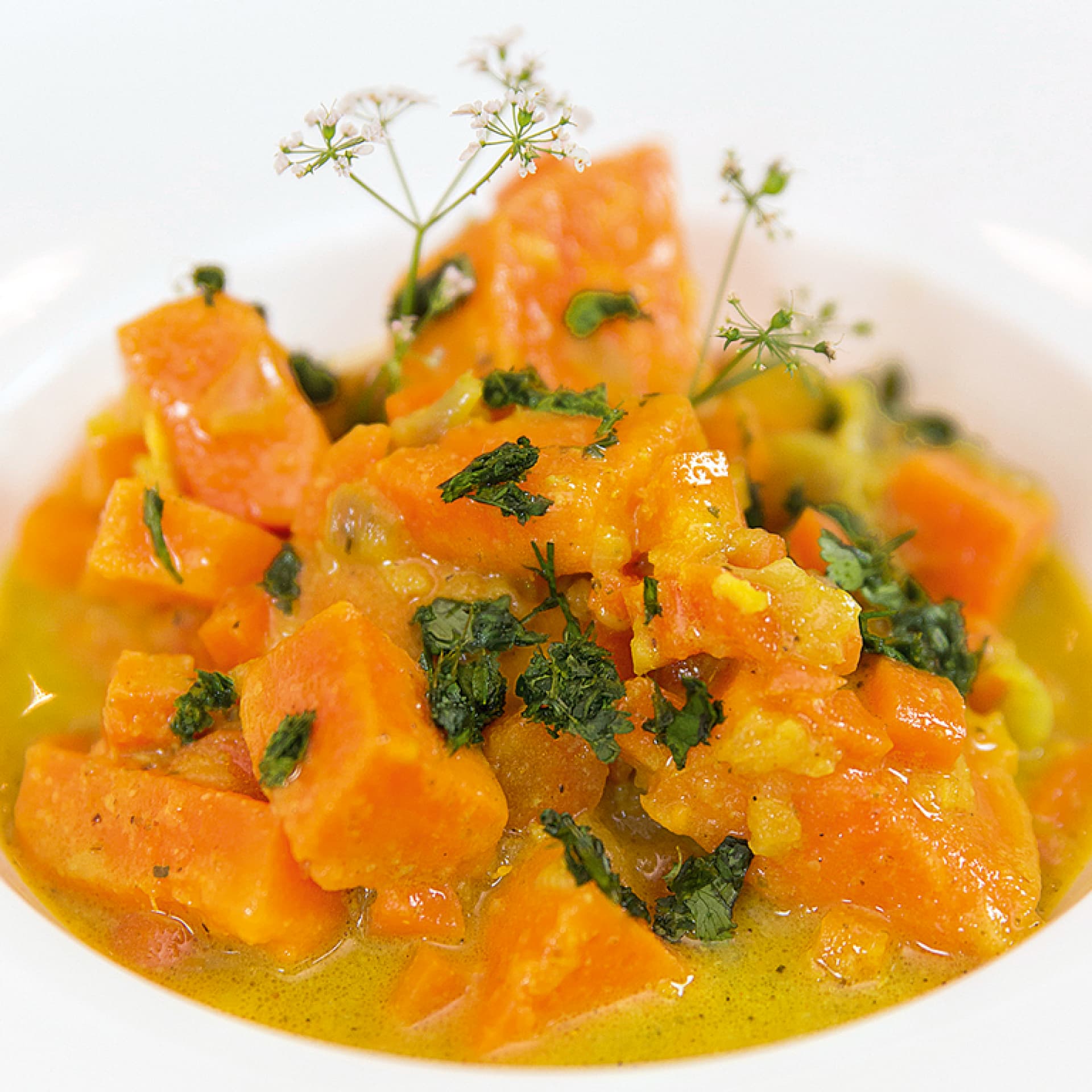 Suesskartoffel-Kokos-Curry