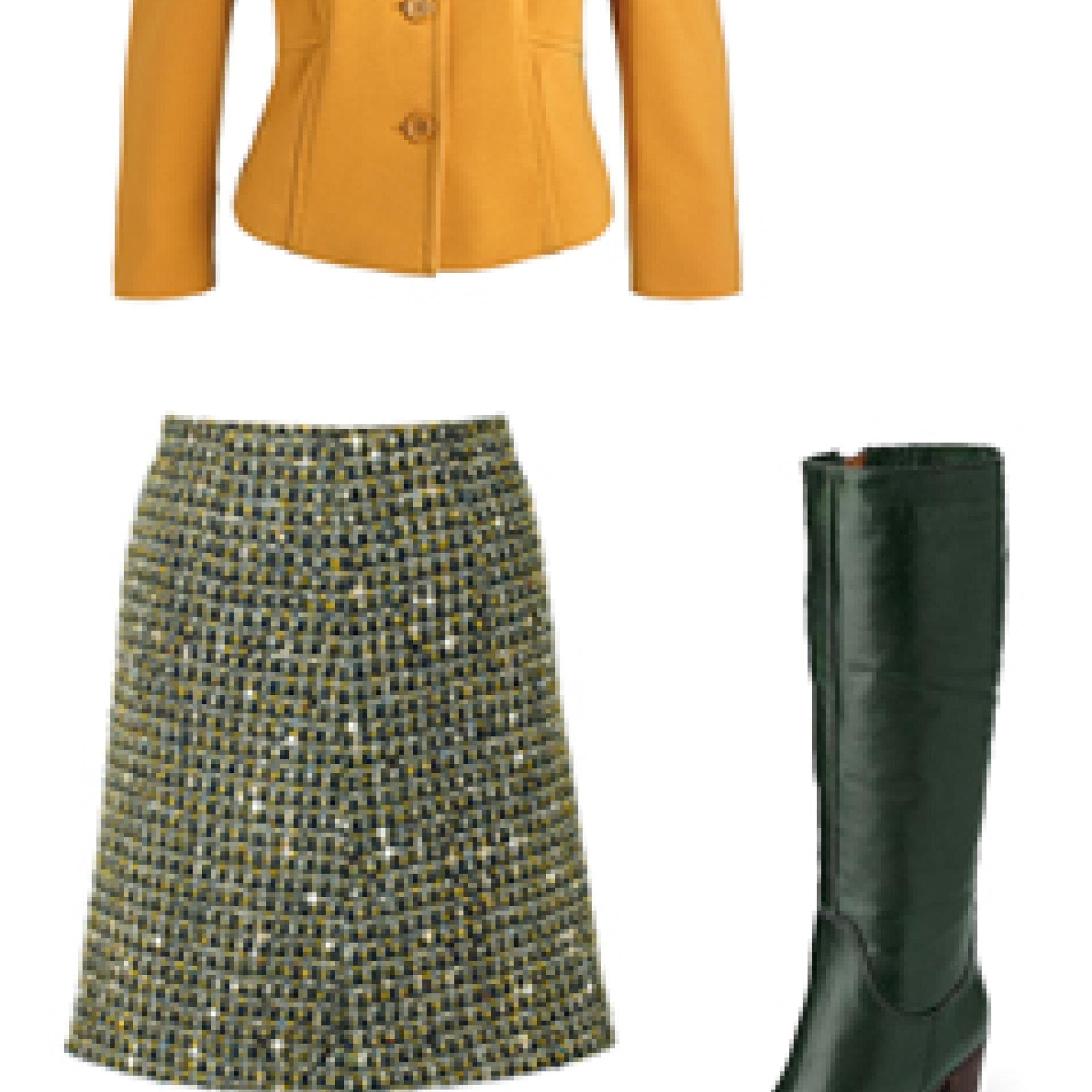 Susanns Faustregeln: Grüntöne, Look 1