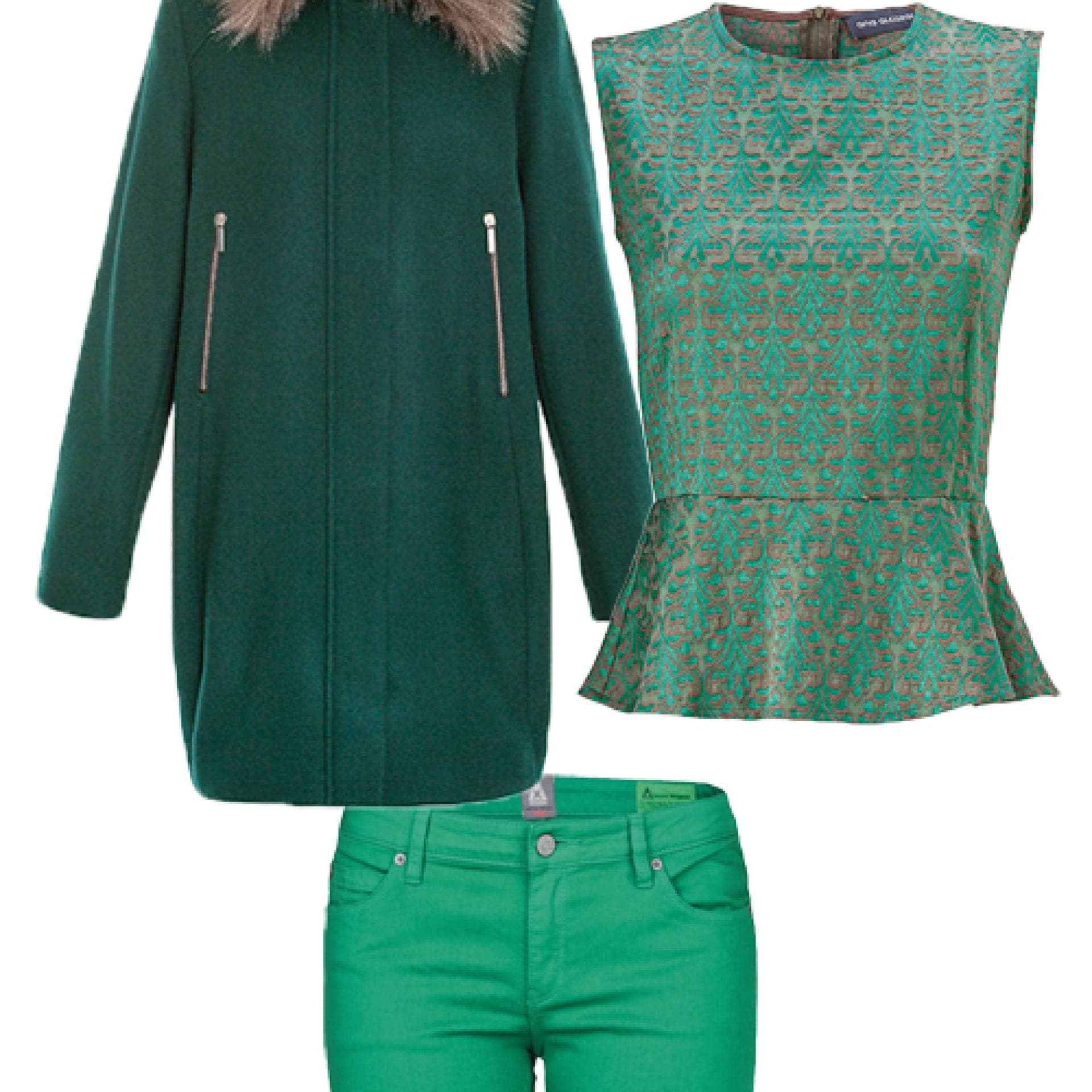 Susanns Faustregeln: Grüntöne, Look 2