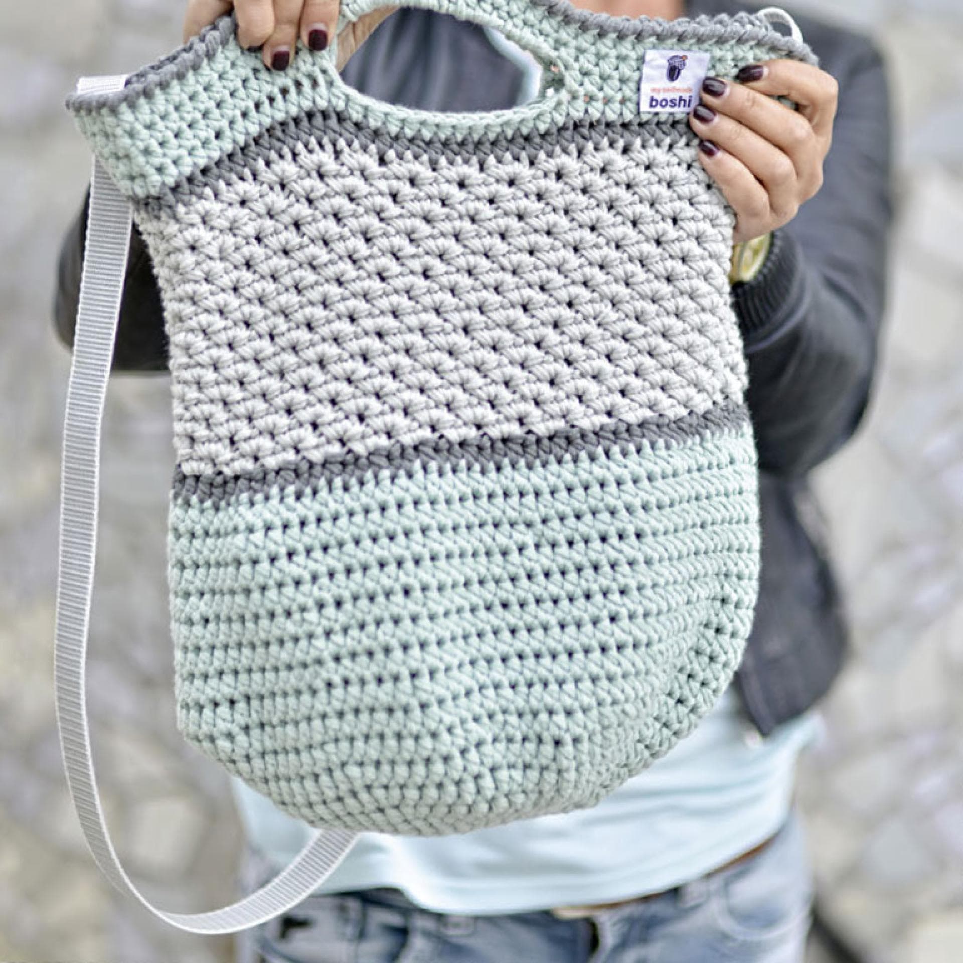 Häkeltasche Tono von MyBoshi nachhäkeln Häkeltasche Tono von MyBoshi nachhäkeln