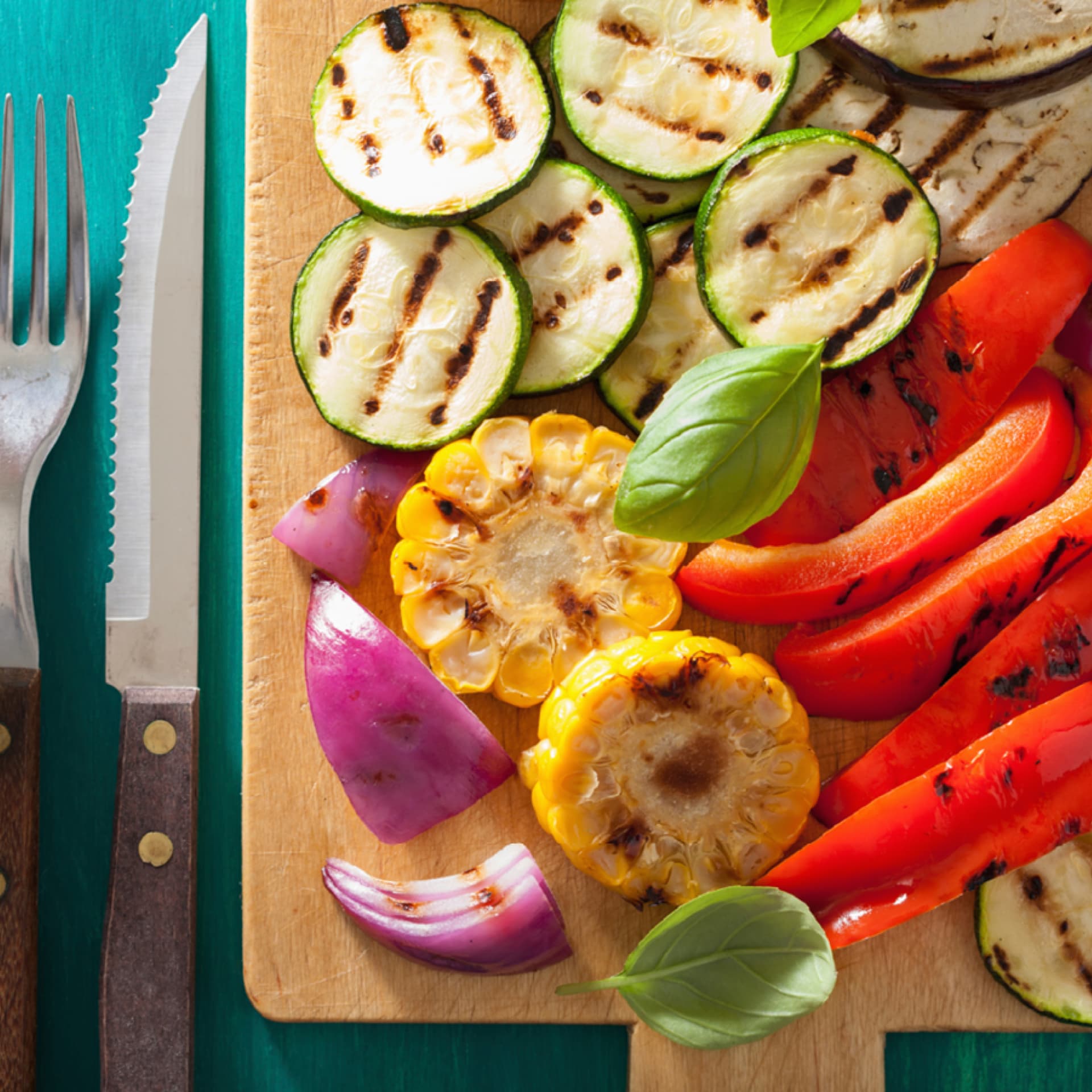 Gemüse grillen - lecker und vegan 