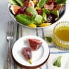 Rezept: Feldsalat mit Speck, Blutorange und Feigen