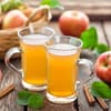 selbstgemachter Apfelsaft