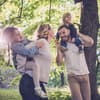 Glückliche Familie