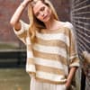 Kastenpullover in Milchkaffee-Tönen Strickanleitung