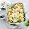 Überbackener Brokkoli mit Vollkornpenne