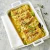 Überbackene Poree-Cannelloni