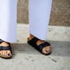 Birkenstock mit Plateau