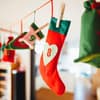 Gebastelter Adventskalender aus Filz