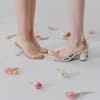 Sandalen mit Blockabsatz 