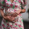 Blumenkleid im Streetstyle