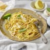 Spaghetti mit Zitrone