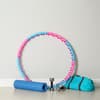 Hula Hoop Reifen an der Wand