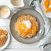 Buttermilch-Orangen-Waffeln