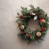 Adventskranz aus Tanne