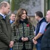 Kate Middleton trägt eine Jacke von Burberry