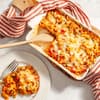 Nudelauflauf mit Käse überbacken