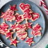 Shortbread mit Himbeeren