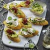 Crostini mit Avocadocreme 