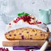 Granatapfel-Rührkuchen mit Baiser