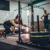 Hyrox Training einer Frau