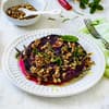 Veganes Rotkohlschnitzel 