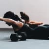 Frauen fangen mit Sport an