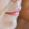 Lippen einer Frau