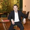 Sebastian Fitzek bei einer Buchpräsentation in Berlin.