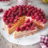 Himbeer-Vanilletorte