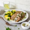 Hackbraten mit Kapern und Sardellen 