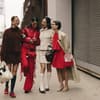 Streetstyle während der New York Fashion Week